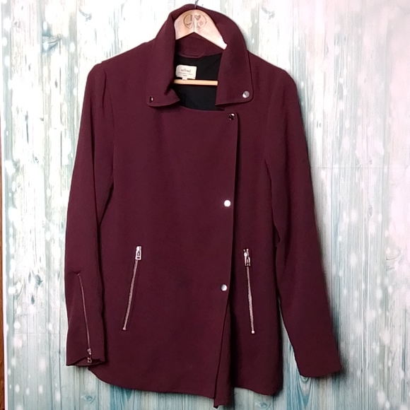 Aritzia Milfred Jackets & Blazers - Wilfred Mayat Jacket Burgundy small
